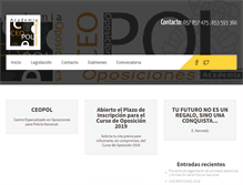 Tablet Screenshot of ceopol.com